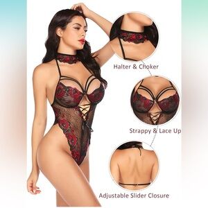 Lace Teddy bodysuit